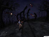 Get away from me you stinkin' flying skulls!